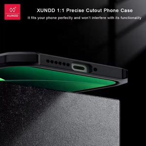 Ốp lưng Xundd cho Xiaomi 17 Pro Max Túi khí chống rơi, chống vân tay Mặt sau bằng acrylic trong suốt + Vỏ TPU Bảo vệ camera - Product Image 5