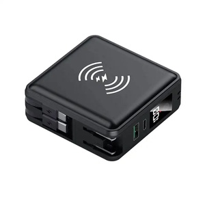 Portátil de venta superior con enchufe EU AU 15000mAh banco de energía inalámbrico Pad portátil 5 en 1 cargador inalámbrico de carga rápida banco de energía - Product Image 6