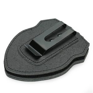 Insignia de Seguridad Metálica Personalizada de Aleación de Zinc del Fabricante, Insignias de Seguridad Metálicas con Cartera de Cuero - Product Image 3