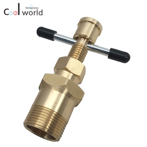 Extracteur de tuyaux en laiton massif de 15 mm et 22 mm, adaptateur <span class=keywords><strong>pour</strong></span> démontage de tuyaux filetés, outil de démontage, accessoires de voiture en <span class=keywords><strong>cuivre</strong></span> massif - Product Image 3