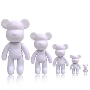 28 Cm Diy <span class=keywords><strong>Bearbrick</strong></span> figura de acción juguete 18 Cm hecho a mano Diy Sticking Drill <span class=keywords><strong>Bearbrick</strong></span> Doll - Product Image 1