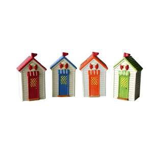 กล่องเซรามิกใส่เงินในบ้านชายหาด - Product Image 1