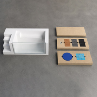 Piscine conteneurisée mini, échantillon disponible, stock entrepôt étranger, expédition directe, échantillon gratuit, piscine avec fenêtre en acrylique