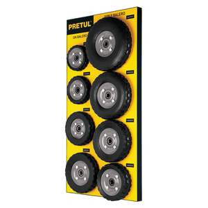 Pretul EX-PRE-RD Devil Wheel Display Roulettes durables à des fins d'affichage - Product Image 1