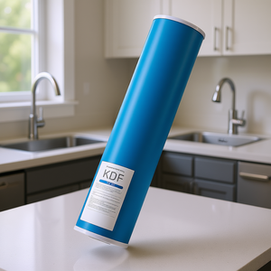 Cartouche de filtre à eau Kdf 4,5 x 20, bloc de carbone, remplacement pour systèmes d'osmose inverse d'hôtel - Product Image 2