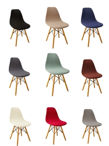 <strong>Polyester</strong> Modern Hotel <strong>Chair</strong> <strong>Cover</strong> Elastic Shell Waterproof Universal Size Solid Color One-piece Backrest Cushion Hand Washable - Product Image 4