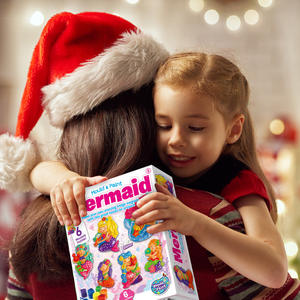 Bunte Papierbox Gips 3D-Puppe DIY Malset Bastelset - Product Image 3