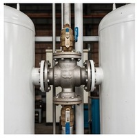 Générateur d'oxygène PSA industriel, équipement d'oxygène pour site, composants essentiels de la cuve sous pression à haut niveau de sécurité, fonctionnement continu 24h/24