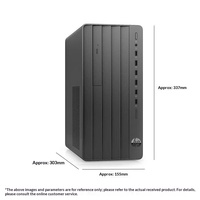 Nouveaux ordinateurs de bureau HP 280/288 Pro G9 MT pour le commerce et les bureaux, avec processeur Intel Core I3/i5/i7, Windows 10, SSD