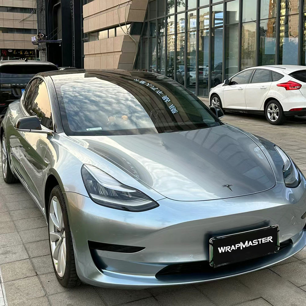 PET liquid grey silve