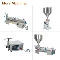 Machine de remplissage pneumatique horizontale de petite capacité, pour le remplissage de pate de type visqueux