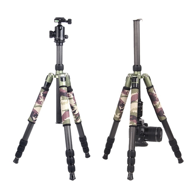 Light-Weight Camera Tripod,Carbon Fiber Easel for Oil-Painting,With 360 Panoramic Ball-head CBM284-NB36