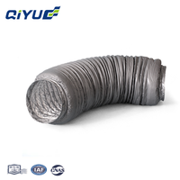 Tuyaux flexibles insonorisés et conduits de ventilation pour systèmes d'air frais, ventilateurs d'extraction et tuyaux anti-bruit en feuille d'aluminium