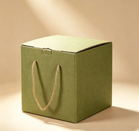 Boîte Cadeau Rectangulaire Personnalisée en Gros avec Fermeture Magnétique et Matériaux Recyclés – Emballage Portable pour Bougies et Bijoux