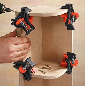 Serre-joints d'angle réglables à 90 degrés pour <span class=keywords><strong>le</strong></span> travail du <span class=keywords><strong>bois</strong></span>, fixation rapide, pince pour cadre photo à angle droit pour ponceuse à <span class=keywords><strong>bois</strong></span> - Product Image 6