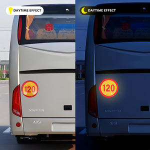 لافتة مرور دائرية حمراء تحمل حد السرعة 30 - Product Image 3