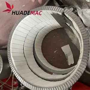 A tubulação do PVC do HDPE morre o único parafuso principal do calefator e o calefator gêmeo cônico do parafuso para a linha da extrusão