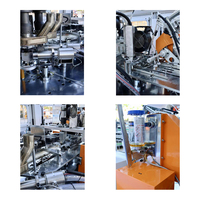 Machine à fabriquer des gobelets en papier jetables avec garantie de 2 ans, 1,5-16 oz, machine à gobelets en papier entièrement automatique, 100 pièces/min, machine à gobelets à café