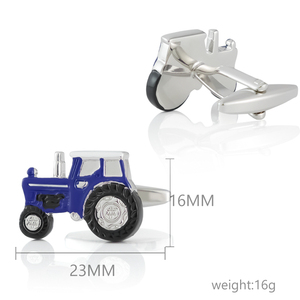 Venta caliente al por mayor diseño divertido boda novedad antiguo color rojo Coche forma <span class=keywords><strong>gemelos</strong></span> para hombres <span class=keywords><strong>camisa</strong></span> - Product Image 3