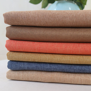 Vải trang trí nội thất giả vải lanh 100% polyester, không xù, in họa tiết, khuyến mãi - Product Image 3