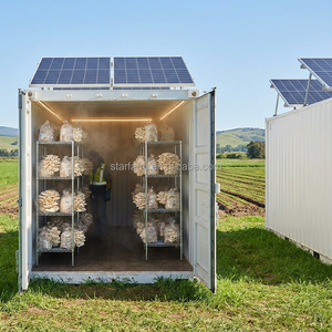 StarFarm Factory OEM Ferme de culture de champignons comestibles en conteneur, alimentée à l'énergie solaire, <span class=keywords><strong>pour</strong></span> huîtres et shiitake - Product Image 1