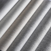 100% rideaux occultants rideaux Texture flammée 4 passages flocage enduit rideau 320cm largeur fonction cationique pour hôtel hôpital bureau