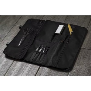 Échantillon gratuit : Sac de transport rembourré et durable pour couteaux de chef, très populaire, avec pochette zippée pour ustensiles de cuisine - Product Image 3