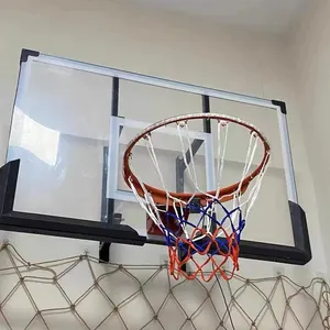 Pressure And Impact Resistant High Strength Transparent Basketball Board Wall Mounted Basketball Stand