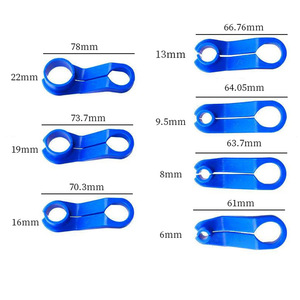 Herramienta de desmontaje de tuberías de aceite para aire acondicionado de coche, juego de 7 piezas, kit de reparación de abrazaderas de manguera de plástico para extracción e instalación de tuberías de AC - Product Image 1