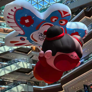 Khổng lồ quảng cáo inflatables động vật mô hình phim hoạt hình/nhân vật tùy chỉnh mô hình bơm hơi cho các sự kiện trang trí - Product Image 3