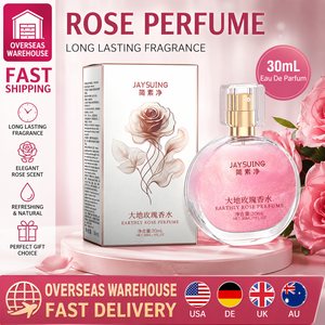 Parfum pour femme à la rose 30 ml, parfum floral longue durée, eau de parfum, spray corporel <span class=keywords><strong>frais</strong></span>, livraison rapide depuis l'entrepôt étranger - Product Image 1