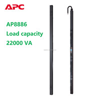 AP8886 Schneider APC Unité de distribution d'alimentation en rack PDU, 2G, compteur, 0U, 22.0kW (32A) 17.3kW (24A), 230V, (30) C13 et (12) C19