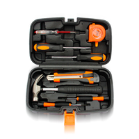 Coofix 102 pièces ensembles d'outils à main Kit d'outils de voiture outils de réparation de maison