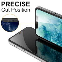 Pour iPhone 16 Pro Max Verre trempé haute transparence 0,33 mm Protection d'écran de téléphone portable 2,5D pour Samsung Infinix Tecno Xiaomi