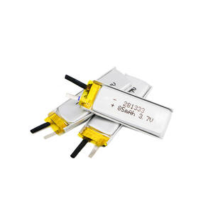 Batería de polímero de litio de una sola celda 401225 lipo 3,7 V 85mAh batería recargable de ion de litio de 37v - Product Image 3