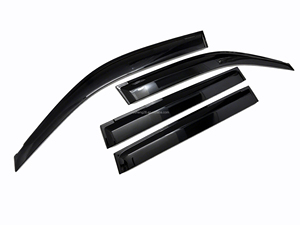 Deflector de coche visera de ventana para TOYOTA Altitude Prado FJ150 LC150 <span class=keywords><strong>2009</strong></span> + visera solar accesorios de coche protector de lluvia protector de viento - Product Image 3