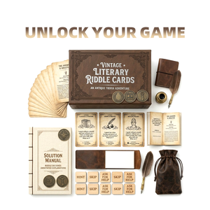 Jeu de société RPG Norse <span class=keywords><strong>Viking</strong></span> <span class=keywords><strong>Saga</strong></span> avec cartes à texture lin et guide, emballage personnalisé écologique - Product Image 2