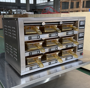 Table Top KFC Hamburger Warmer <span class=keywords><strong>McDonald</strong></span> Vertical 2/3/4 Decks Layers Warmer Vitrina - Product Image 1