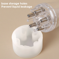 Mini applicateur portable de sérum capillaire en brosses et peignes pour la croissance des cheveux
