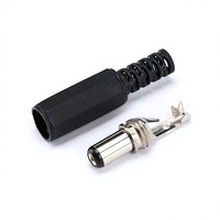 Prise d'alimentation CC 002/005 3.5-1.1/1.35 5.5-2.1-2.5MM en cuivre et fer, résistante aux hautes températures, accessoires électroniques