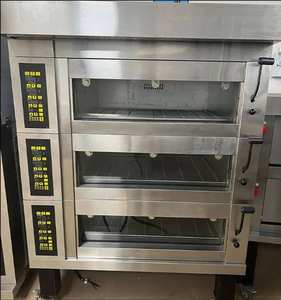 Forno Elettrico Industriale a 3 Piani per Panetteria, per Torte, Pane e <span class=keywords><strong>Pizza</strong></span> - Product Image 3