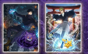 Tableau d'art acrylique Anime Japonais Pokémon, coins carrés, impression couleur intégrale, jeu de table, pack mystère, vente <span class=keywords><strong>en</strong></span> gros - Product Image 6