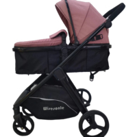 Wisesonle Luxe Léger 2-en-1 Poussette Pliable pour Bébé Facile à Transporter Buggy de Voyage Vente en Gros en Usine