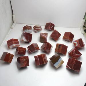 Cubo de Cristal de Cornalina Naranja de Alta Calidad - Piedra Preciosa para Equilibrar los Chakras de Reiki, para Decoración de Altar de Cristal, Venta al por Mayor - Product Image 5