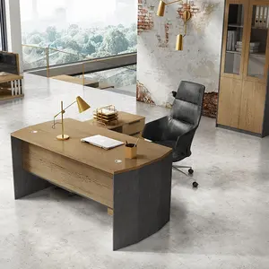 6.5ft alta Post-moderna per la casa in legno ufficio armadio libreria armadio modulare - Product Image 4
