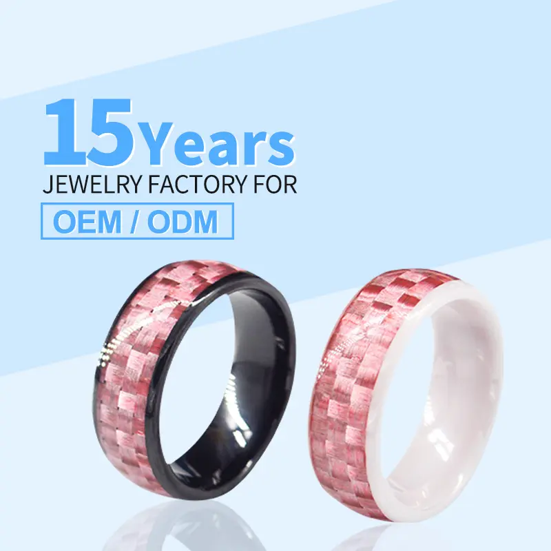 Fashion Jewelry manufacturer Women rings Cubic Zirconia Diamond Pear Shaped ceramic rings