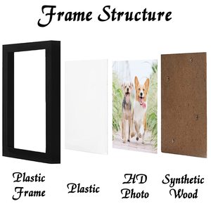 Doremi Personnalisé Simple Élégant Moderne Plastique Blanc Cadres <span class=keywords><strong>Photo</strong></span> Maison Mini Cadres <span class=keywords><strong>Photo</strong></span> Tailles A1 A2 A3 A4 7x14 8x10 <span class=keywords><strong>9x13</strong></span> - Product Image 4