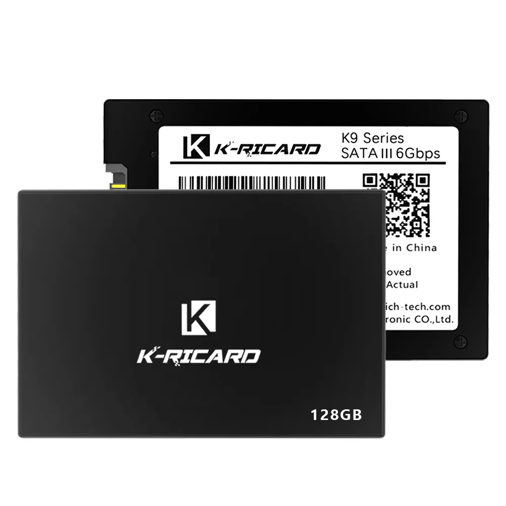 K-ricard 2.5 인치 SATA3 SSD 128GB 내부 하드 드라이브 디스코 duro ssd