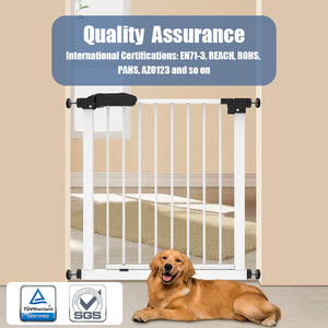 Prodigy SG017 PET-veiligheidspoort металл (алюминий En Ijzer) Knoopsluiting Veilig Voor Katten En Honden Dierenpatroon - Product Image 4