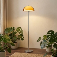 Lampes de sol LED minimalistes de luxe, design moderne, cadre en métal, abat-jour en acrylique pour hôtel et chambre à coucher, lampes de chevet LED